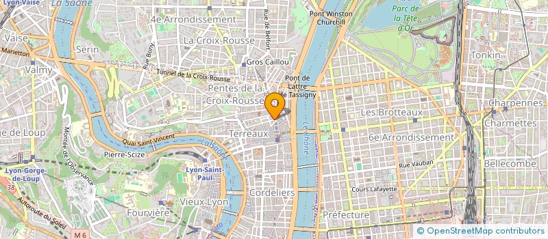 localisation de l'entreprise SCM ESPACE PARAMEDICAL OPERA à LYON