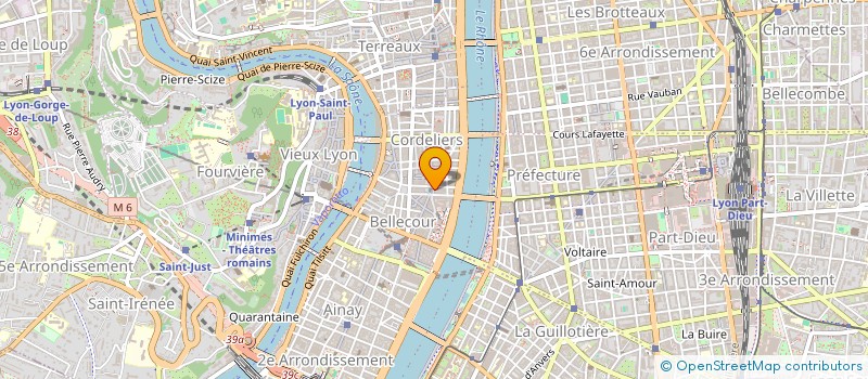 localisation de l'entreprise SCM ESPACE REPUBLIQUE  LYON