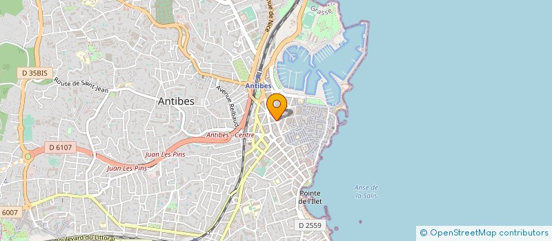 localisation de l'entreprise SCM ESPACE RHUMATOLOGIE  ANTIBES