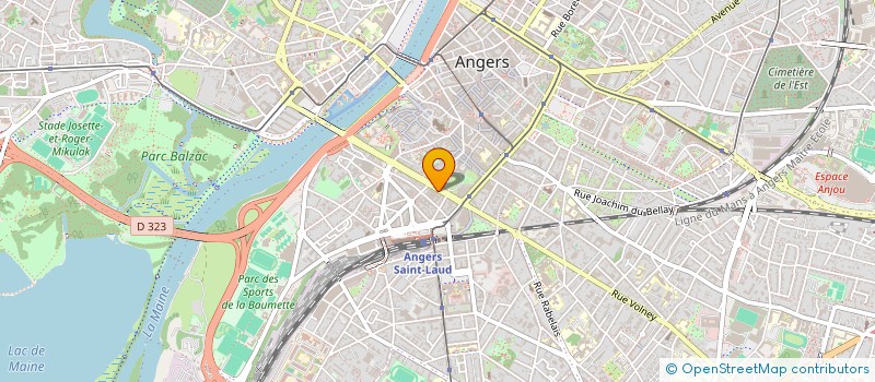 localisation de l'entreprise SCM ESPACE VOIX à ANGERS