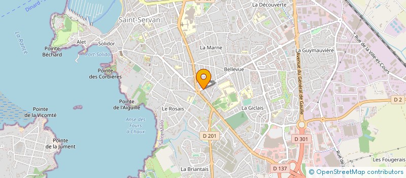 localisation de l'entreprise SCM ESPADON  SAINT-MALO