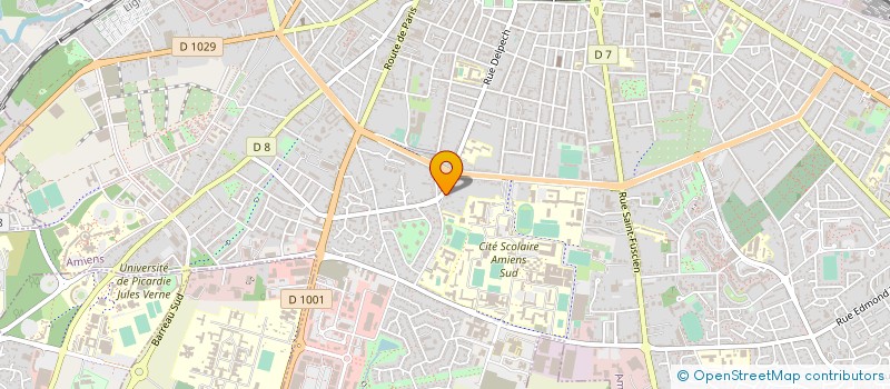 localisation de l'entreprise SCM ESTHETIKA à AMIENS