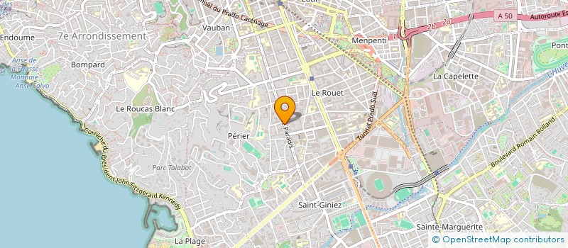 localisation de l'entreprise SCM EUTHYMENES à MARSEILLE