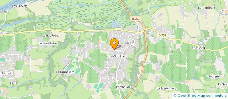localisation de l'entreprise SCM EVAPAROU à OREE-D'ANJOU