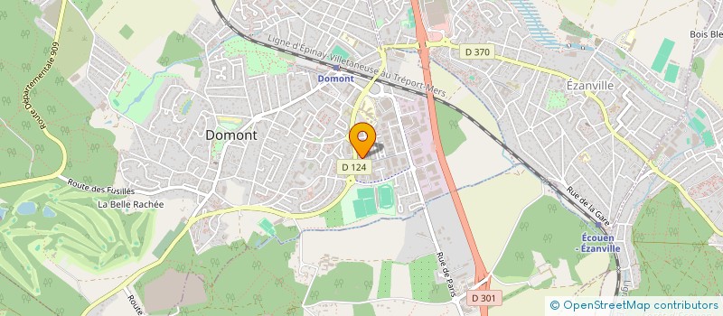 localisation de l'entreprise SCM EVENT  DOMONT