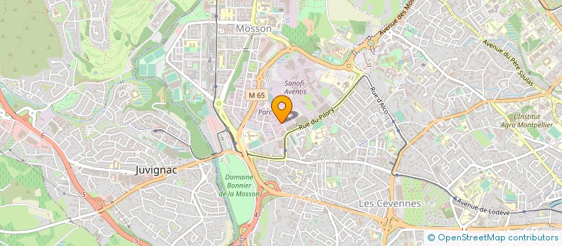 localisation de l'entreprise SCM EXPERTI DIAFOIRUS à MONTPELLIER