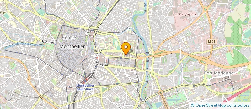 localisation de l'entreprise SCM F.G. à MONTPELLIER