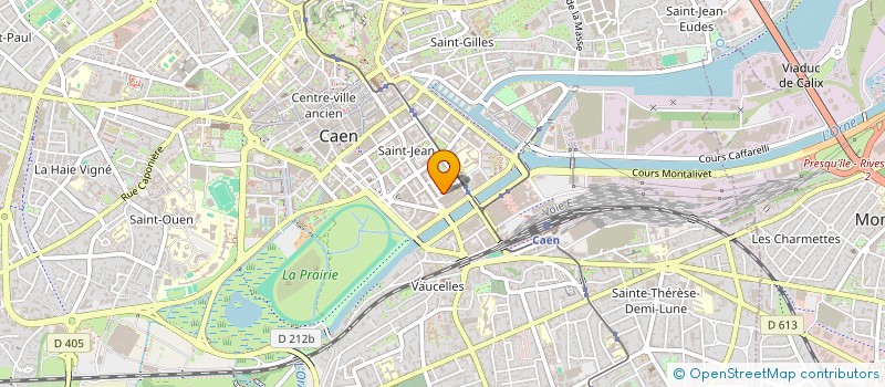 localisation de l'entreprise SCM F.J.  SAINT-CONTEST