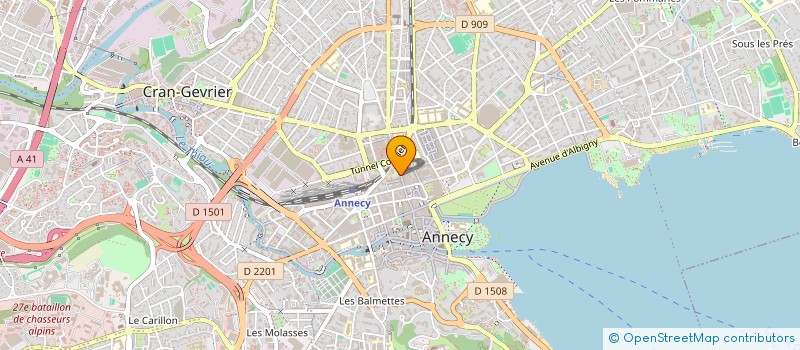 localisation de l'entreprise SCM FAB à ANNECY
