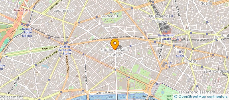 localisation de l'entreprise SCM FAC  PARIS