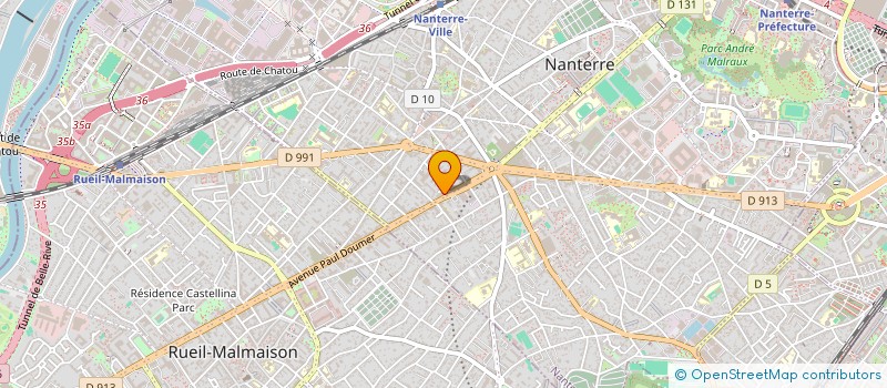 localisation de l'entreprise SCM FARAMARZ SOHEILI à NANTERRE