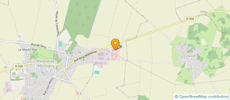 localisation de l'entreprise SCM FAUBERT-TABARANI  MAIGNELAY-MONTIGNY