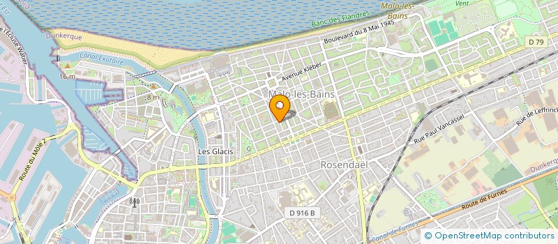 localisation de l'entreprise SCM FAVAREL-PESZEK à DUNKERQUE