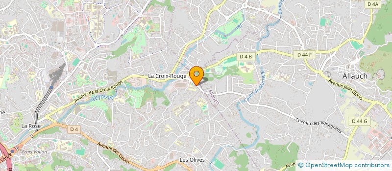 localisation de l'entreprise SCM FAVIER MARTIN CORINNE RICHAUD STEPHA à MARSEILLE