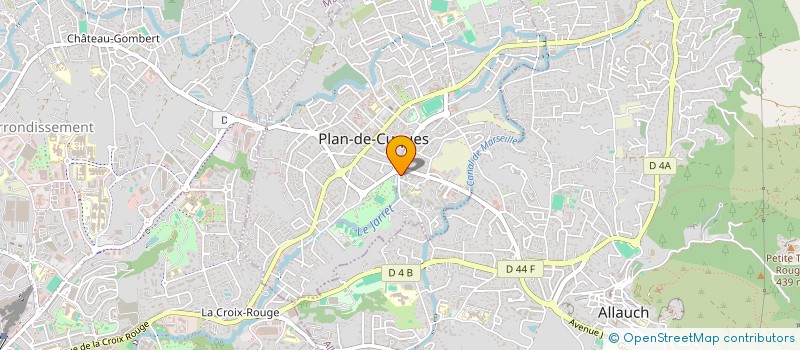 localisation de l'entreprise SCM FELIX NERGUISIAN à PLAN-DE-CUQUES