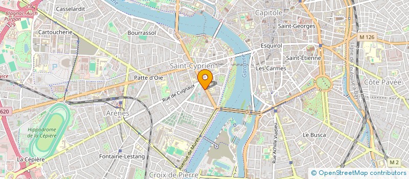 localisation de l'entreprise SCM FEMNA à TOULOUSE