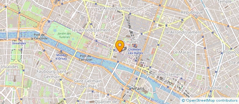 localisation de l'entreprise SCM FENECH GODIN LE GALL à PARIS