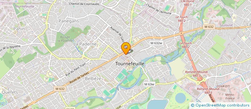 localisation de l'entreprise SCM FERASAVAL  TOURNEFEUILLE