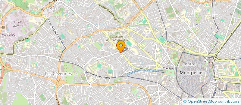 localisation de l'entreprise SCM FERRET-GOUT à MONTPELLIER