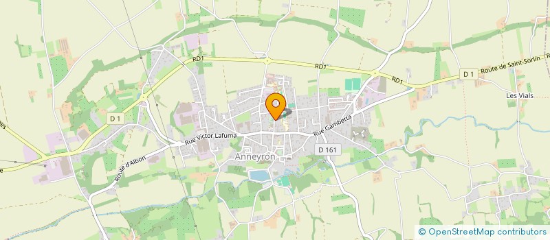 localisation de l'entreprise SCM FID  ANNEYRON