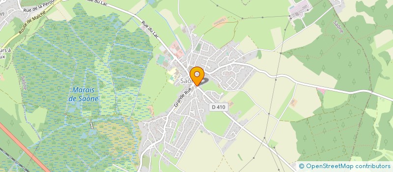 localisation de l'entreprise SCM FLEUR DE PEAU  SAONE