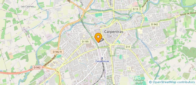 localisation de l'entreprise SCM FLOREAL à CARPENTRAS