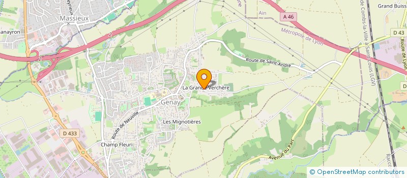 localisation de l'entreprise SCM FOVET KANOUTE  GENAY