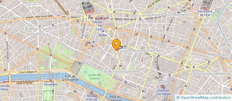 localisation de l'entreprise SCM FPMD à PARIS