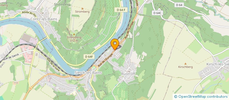 localisation de l'entreprise SCM FRANCIS DESSAINTE&LORETTE THOMASSIN  RUSTROFF