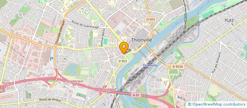 localisation de l'entreprise SCM FRANCOIS ET STEMMLER à THIONVILLE