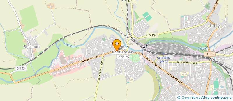 localisation de l'entreprise SCM FRANCOIS HIRTZBERGER BARBAROT à CONFLANS-EN-JARNISY