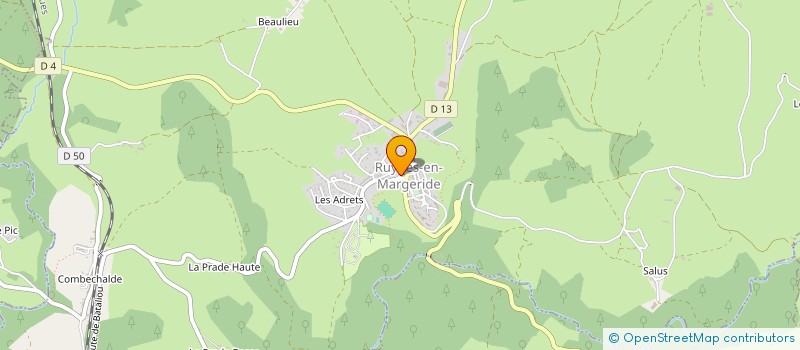 localisation de l'entreprise SCM FREGEAC B ET TOUZERY CHERREIRE S à RUYNES-EN-MARGERIDE