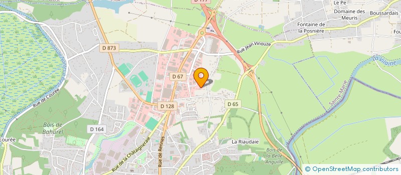 localisation de l'entreprise SCM FRETY à REDON