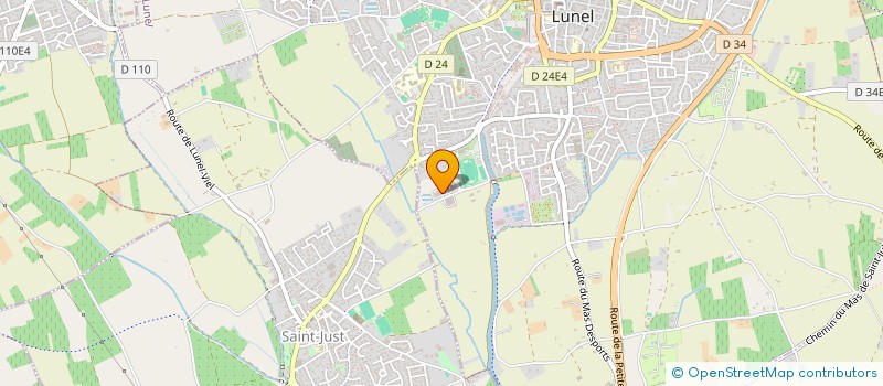 localisation de l'entreprise SCM FSPJS DES DOCTEURS FONTES-SAUGET-PELLEGRINI-JORDAN-STOURBE  LUNEL