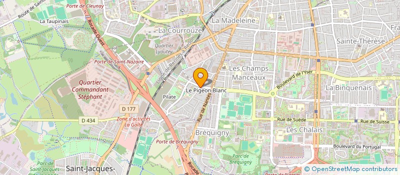 localisation de l'entreprise SCM GALIEN  SAINT-JACQUES-DE-LA-LANDE