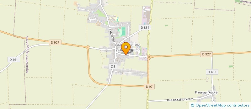 localisation de l'entreprise SCM GALIPON TRIKI MIQYASS à BAZOCHES-LES-GALLERANDES