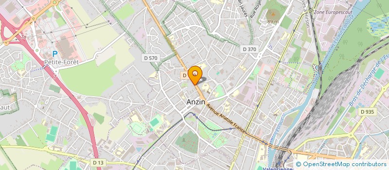 localisation de l'entreprise SCM GARBUIO DESPRES  ANZIN