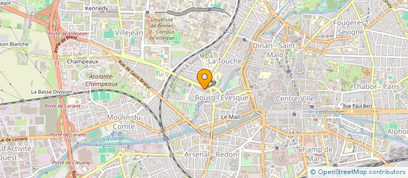 localisation de l'entreprise SCM GARREAU  RENNES