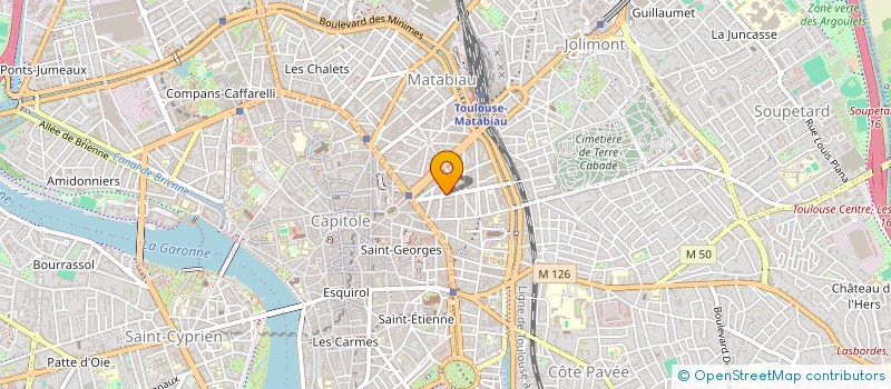 localisation de l'entreprise SCM GASTRO 31 à TOULOUSE