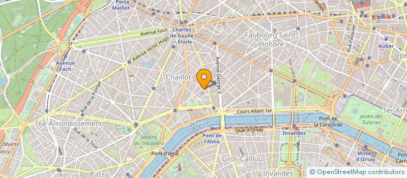 localisation de l'entreprise SCM GAULTIER ET SAVARD à PARIS