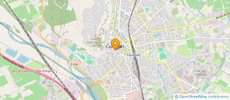 localisation de l'entreprise SCM GAVEN ET GUILBOT à CAVAILLON