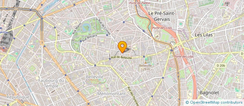 localisation de l'entreprise SCM GAY CROSIER  PARIS