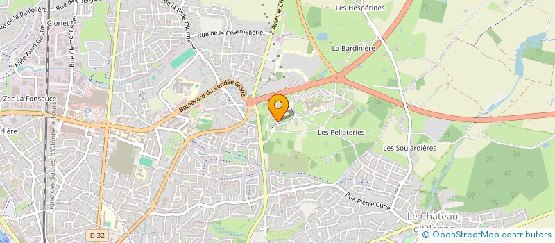localisation de l'entreprise SCM GAZELLES DOC à LES SABLES D'OLONNE