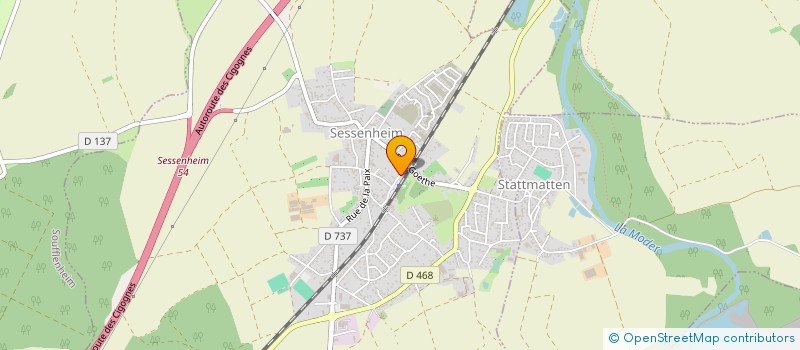 localisation de l'entreprise SCM GEHRINGER-SCHOEFFEL  SESSENHEIM