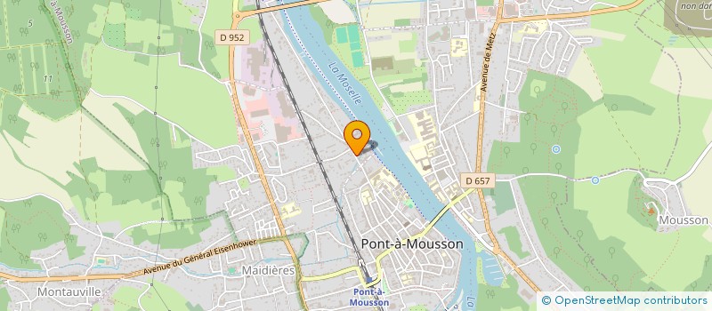 localisation de l'entreprise SCM GEOTERIA à PONT-A-MOUSSON