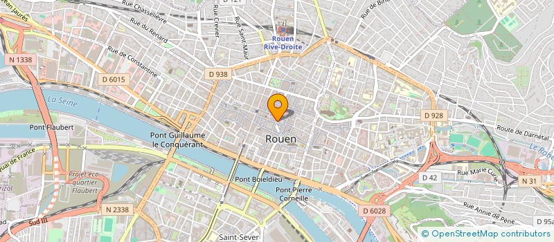 localisation de l'entreprise SCM GERFAUT à ROUEN