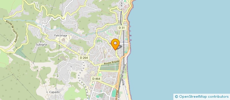 localisation de l'entreprise SCM GESLAB à BASTIA