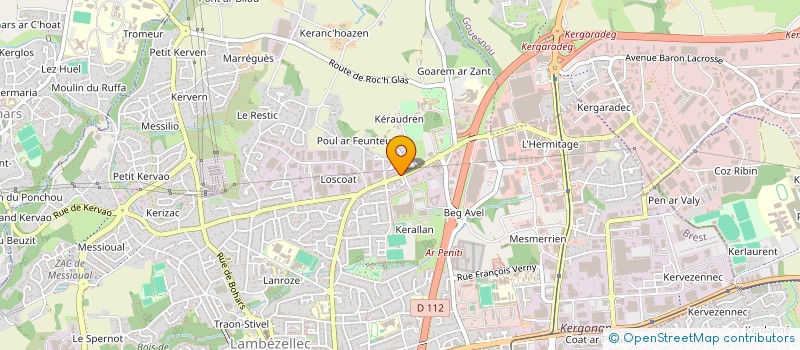 localisation de l'entreprise SCM GESUIPLU à BREST