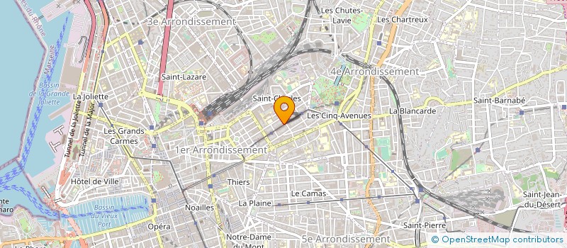 localisation de l'entreprise SCM GHAZARIAN à MARSEILLE