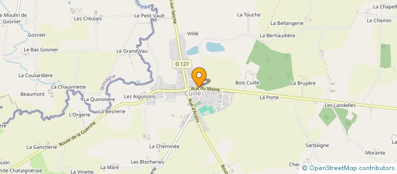 localisation de l'entreprise SCM GILLET BRUNET TIREAU  CUILLE